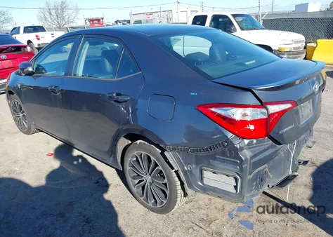 2016 Toyota Corolla S Plus z USA, uszkodzony, nr VIN 2T1BURHE8GC556316